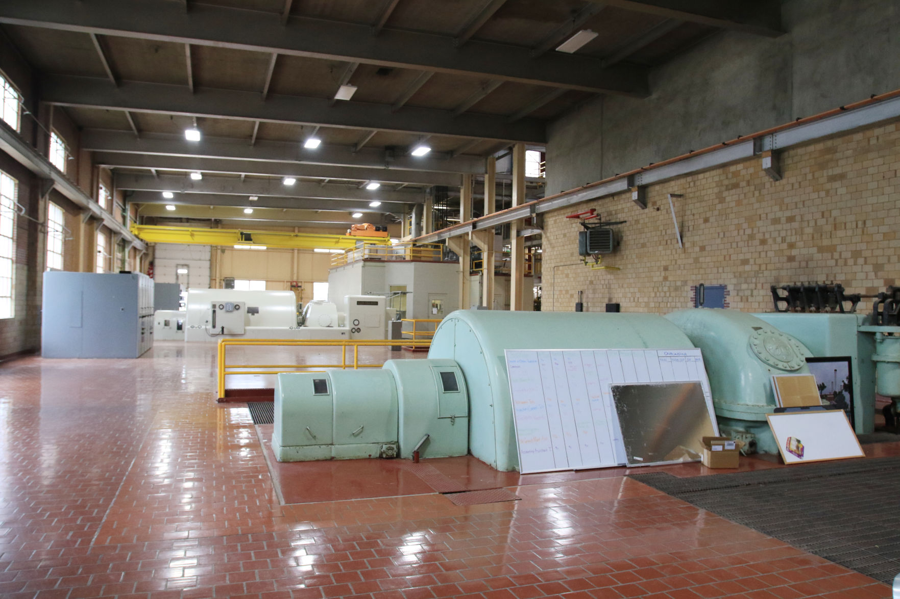 utilities turbine room